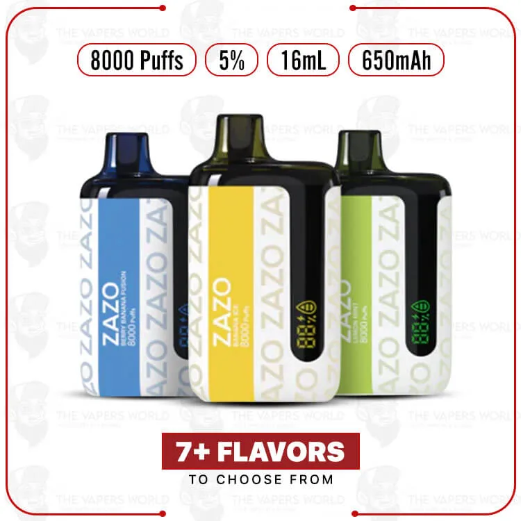 Zazo 8000 Puff Disposable Vape Device