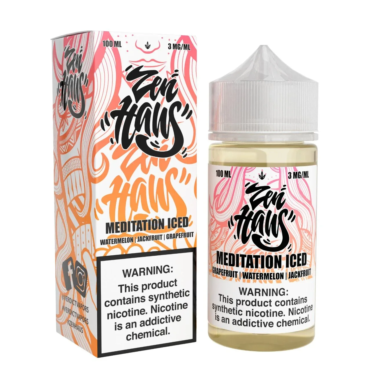 Zen Haus Meditation Iced 100ml E-Juice
