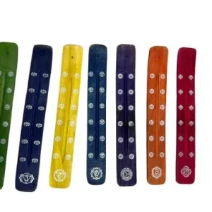 ZenN - 7 Seven Chakra Set Incense Ash Catcher