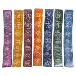ZenN - Seven Chakra Hand Carved Ash Catcher