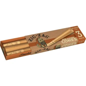 Zig Zag Cones King Size Pack of 1 | 3 COUNT