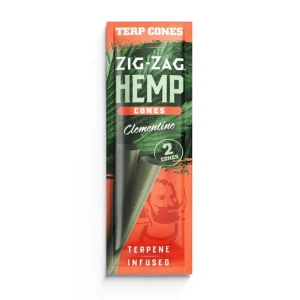 Zig Zag Terp Infused Hemp Cones Pack of 1 | 2 COUNT