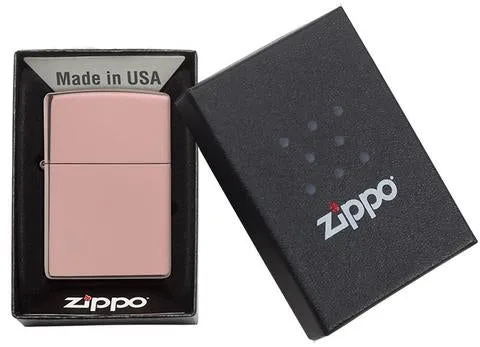Zippo Lighter - Classic High Polish Rose Gold - Image 2