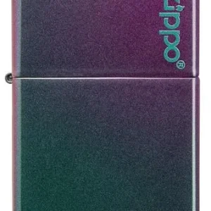 Zippo Lighter - Classic Iridescent Zippo Logo