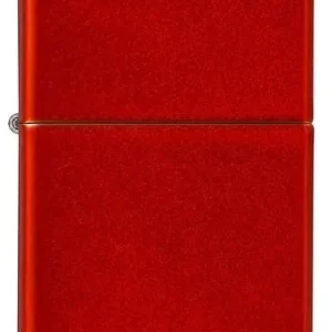 Zippo Lighter - Classic Metallic Red