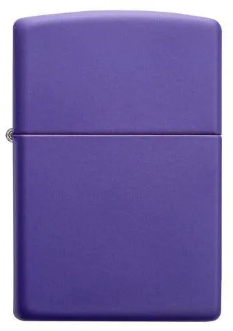 Zippo Lighter - Classic Purple Matte