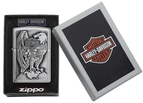 Zippo Lighter - Harley-Davidson® Emblem - Image 2