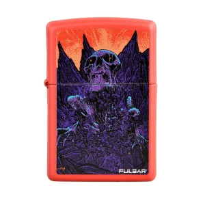Zippo Lighter - Pulsar Great Awakening - Red Matte
