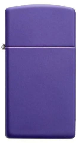 Zippo Lighter - Slim® Purple Matte