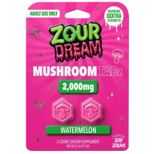 Zour Dream Mushroom Tablets 2000MG | 2COUNT