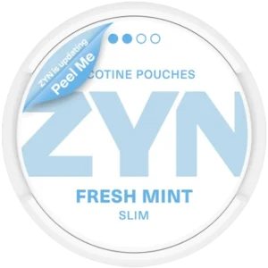 ZYN Fresh Mint Nicotine Pouches – 6.5mg (5 Pack)