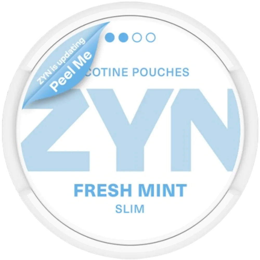 ZYN Fresh Mint Nicotine Pouches – 6.5mg (5 Pack)