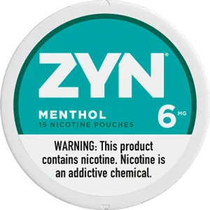 ZYN Menthol Nicotine Pouches (5 Pack)