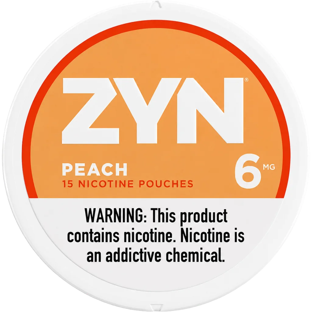 ZYN Peach Nicotine Pouches (5 Pack)