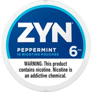 ZYN Peppermint Nicotine Pouches (5 Pack)
