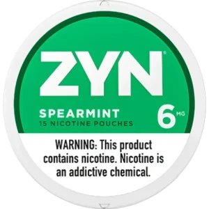 ZYN Spearmint Nicotine Pouches (5 Pack)