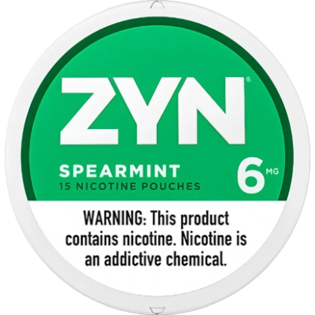 ZYN Spearmint Nicotine Pouches (5 Pack)
