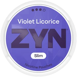 ZYN Violet Licorice Nicotine Pouches (5 Pack)